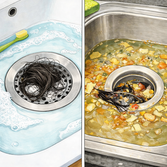 Why Your Drain Keeps Clogging？