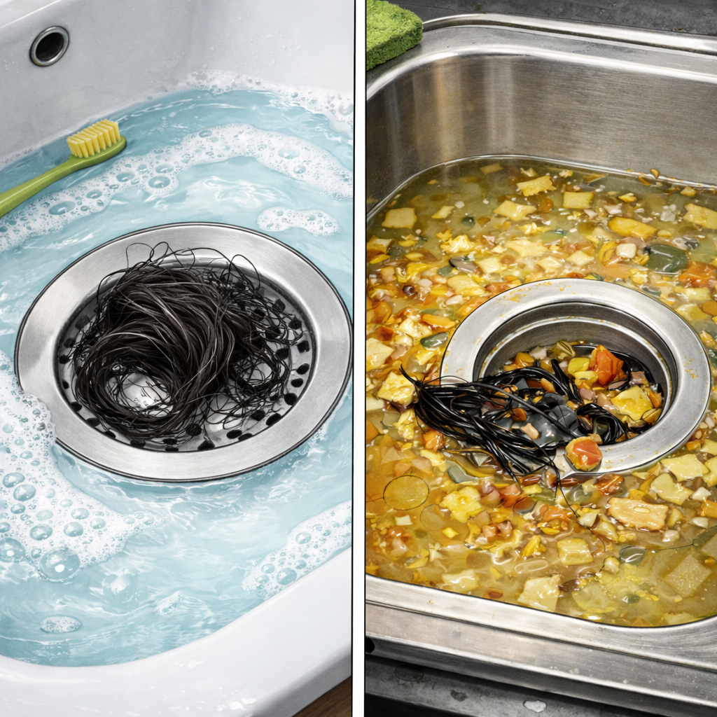 Why Your Drain Keeps Clogging？