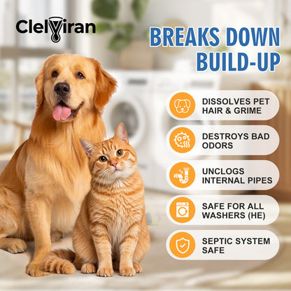 Pet Hair Washing Machine Cleaner Powder