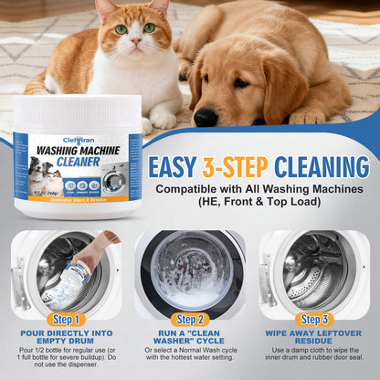 Pet Hair Washing Machine Cleaner Powder