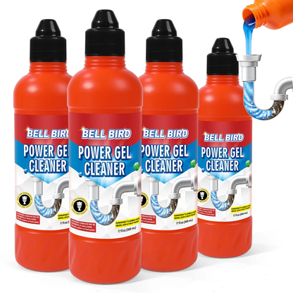 Bell Bird Power Gel Drain Cleaner-Two bottles