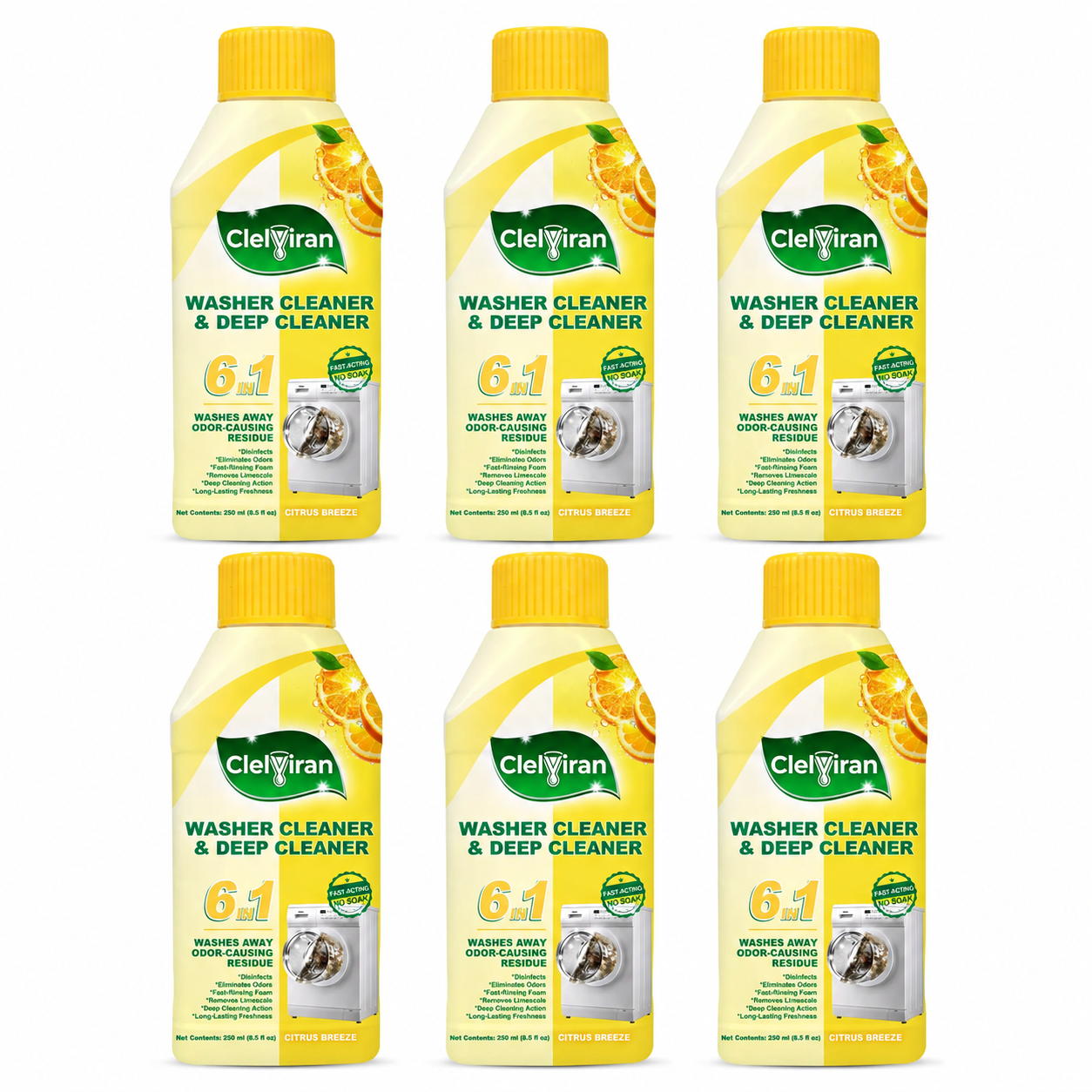 Washing Machine Cleaner Liquid-6 bottles