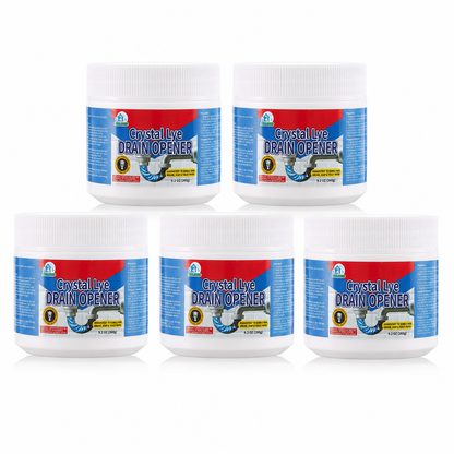 Bell Bird Household Drain Opener Crystals-Five Bottles