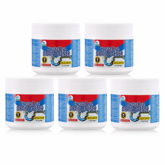 Bell Bird Household Drain Opener Crystals-Five Bottles